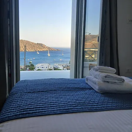 Anemone I W Private Pool 5 Minute From Дом отдыха Милопотас